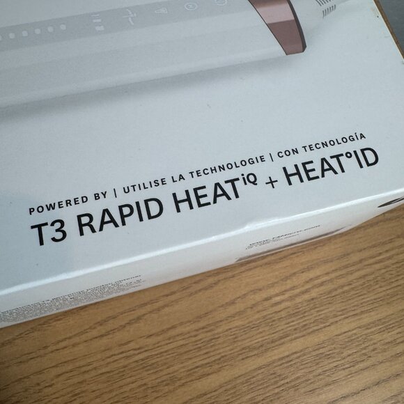 T3 CURL ID 1 ¼" Smart Curling Iron rapid heat interactive touch interface NIB - Picture 8 of 10